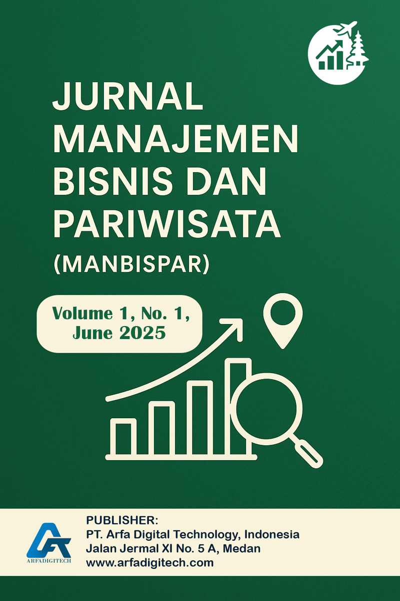 					View Vol. 1 No. 1 (2025): Jurnal Manajemen Bisnis dan Pariwisata
				